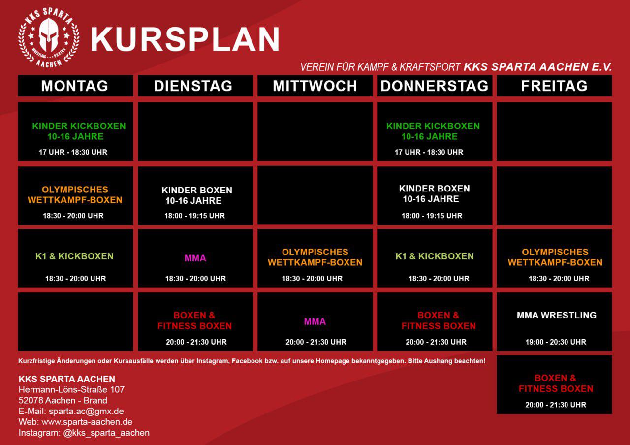 Sparta Aachen – Dein Experte für Kampfsport, Fitness & Wettkampftraining